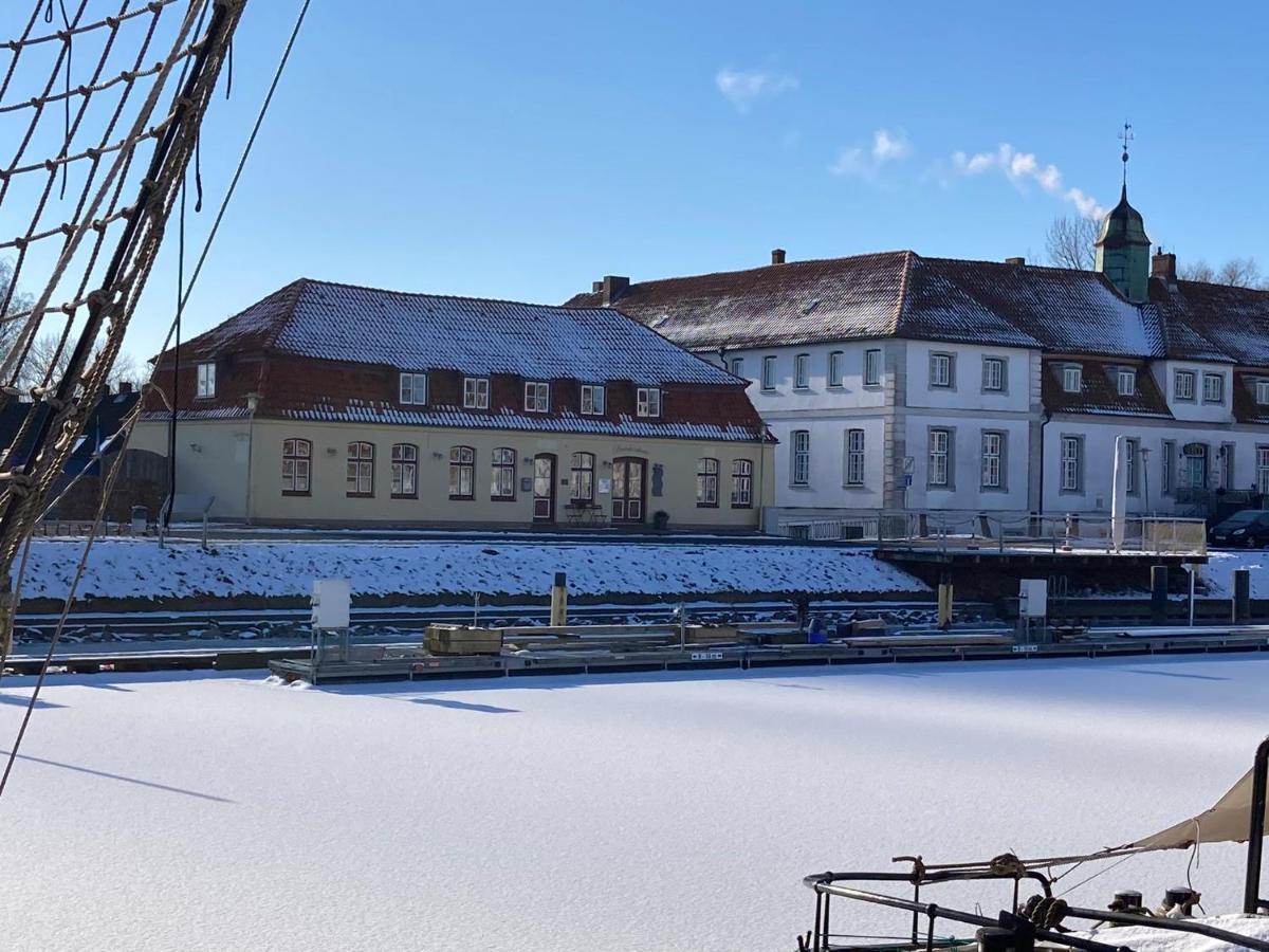 Hotel Das Brueckenhaus Glückstadt Buitenkant foto